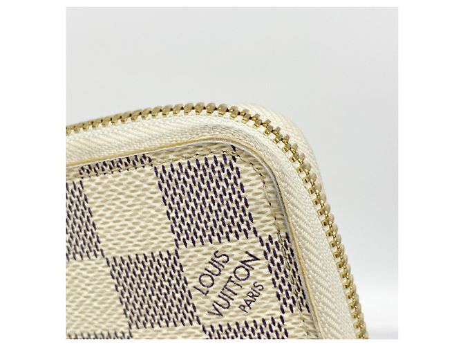 Portafoglio Zippy Louis Vuitton Damier Azur - vista 5