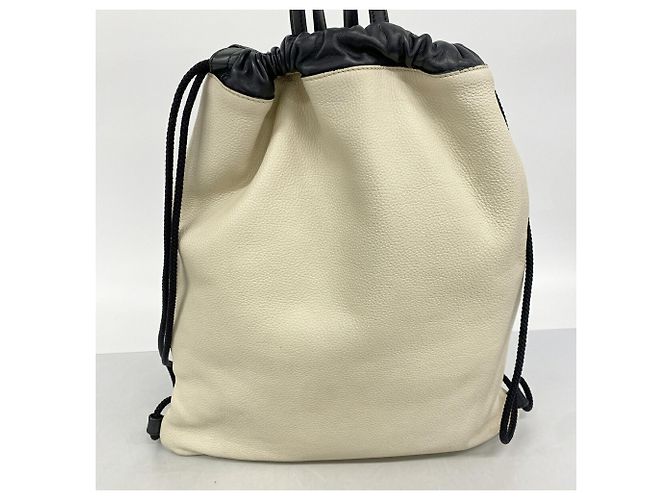 Mochila Gucci em couro marfim - vista 11