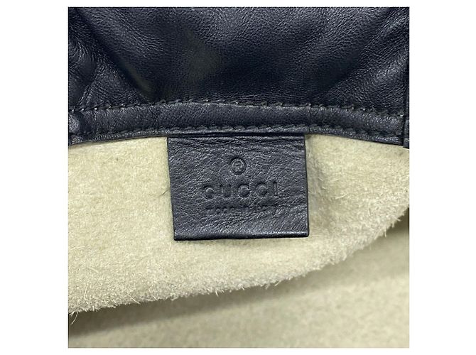 Mochila Gucci em couro marfim - vista 5