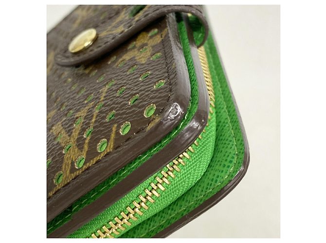 Louis Vuitton Monogram Perfo Compact Zip Wallet - view 5