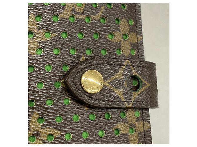 Louis Vuitton Monogram Perfo Compact Zip Wallet - view 7