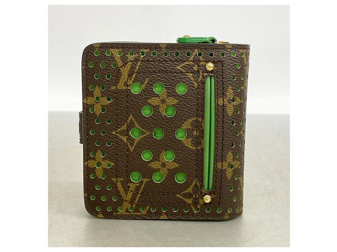 Louis Vuitton Monogram Perfo Compact Zip Wallet - view 8