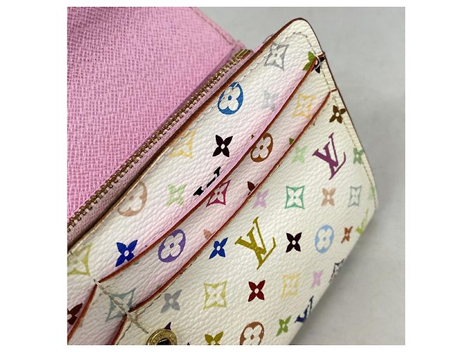 Louis Vuitton Monogram Multicolor Portefeuille Sarah Long Wallet - vista 7