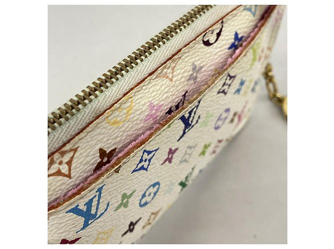 Louis Vuitton Monogram Multicolor Pochette Clé Wallet/Coin Case - view 5
