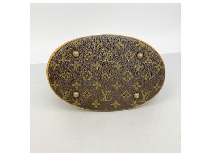 Sac Tote Louis Vuitton Monogram Bucket PM - vue 3
