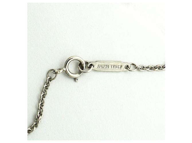 Autre Marque Pulseira de Berloques em Ouro Branco e Diamantes Tiffany & Co. - vista 5
