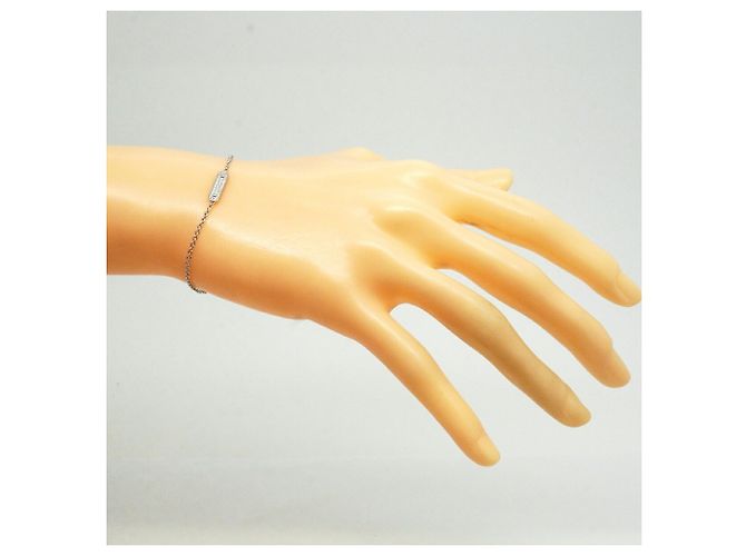 Autre Marque Pulseira de Berloques em Ouro Branco e Diamantes Tiffany & Co. - vista 6