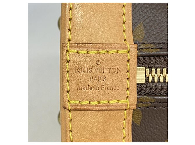 Borsa a mano Louis Vuitton Alma BB Monogram M46990 Marrone Donna - vista 5