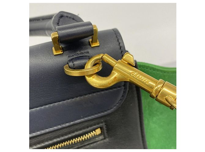 Céline Bolso de mano Celine Trapeze de piel - vista 10