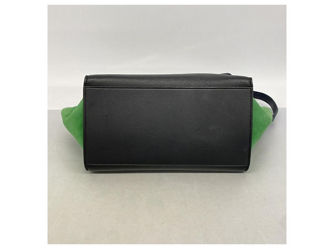 Céline Bolso de mano Celine Trapeze de piel - vista 3