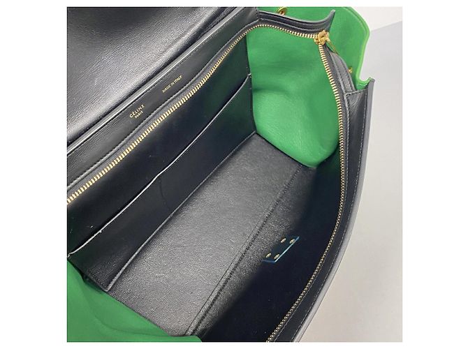 Céline Bolso de mano Celine Trapeze de piel - vista 4