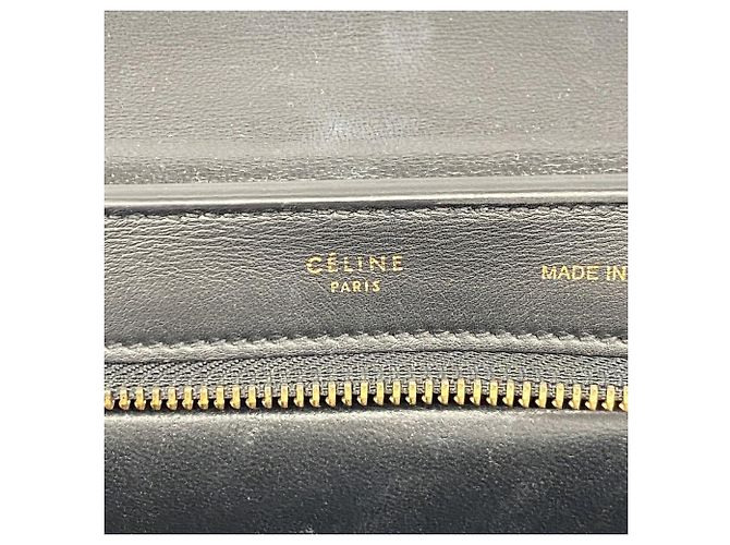 Céline Bolso de mano Celine Trapeze de piel - vista 5