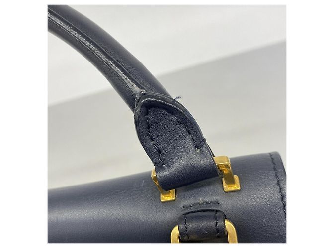 Céline Bolso de mano Celine Trapeze de piel - vista 8