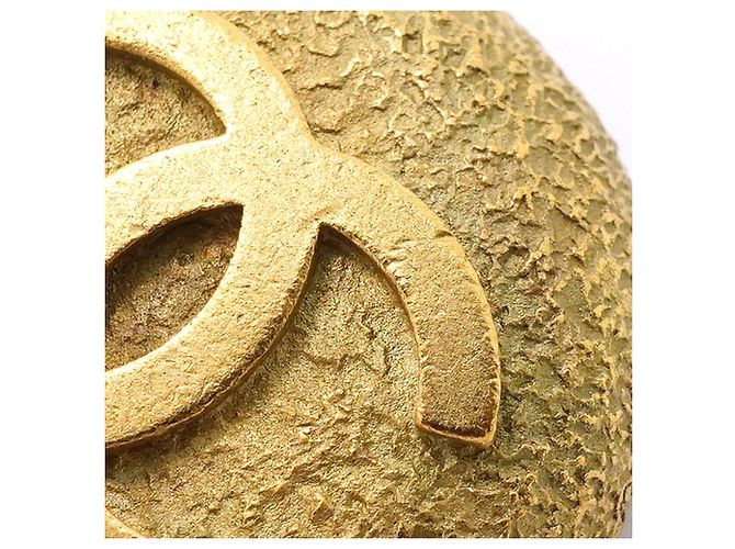 Boucles d'oreilles clips Chanel Gold - vue 8