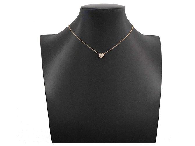 Autre Marque Collar Heart Pave Tiffany & Co. en oro amarillo de 18K - vista 8