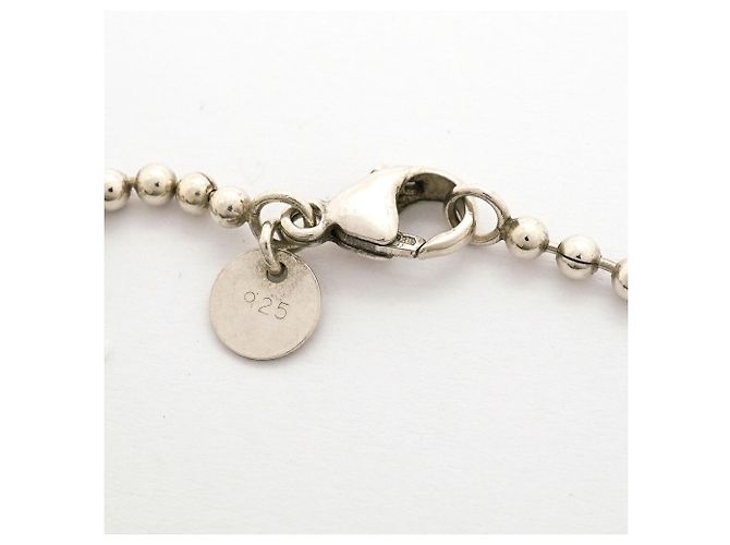 Autre Marque Collana Tiffany & Co. Return to Oval in argento sterling - vista 5
