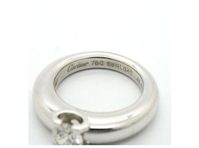 Bague Cartier Solitaire C de - vue 4