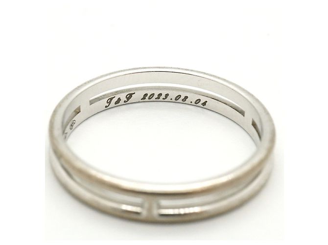 Hermès Hermes Ariane Ringband aus 18K Weißgold - Ansicht 5