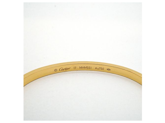 Bracciale Cartier Love in oro giallo 18K - vista 5