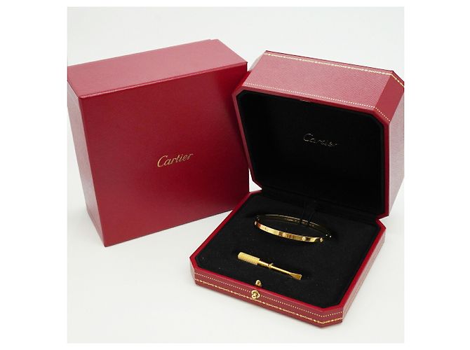 Bracciale Cartier Love in oro giallo 18K - vista 7