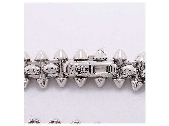 Pulsera Cartier Crush en oro blanco de 18K - vista 5