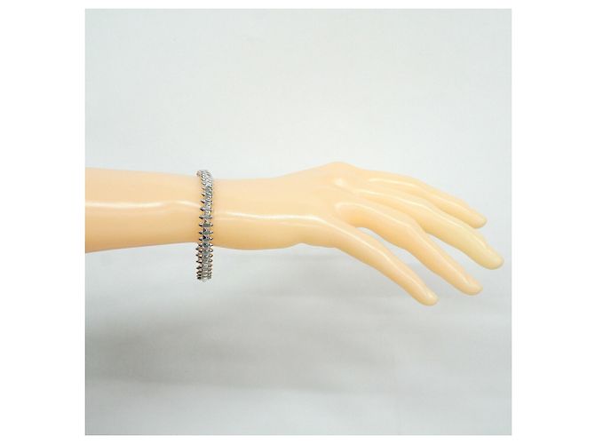 Pulsera Cartier Crush en oro blanco de 18K - vista 6