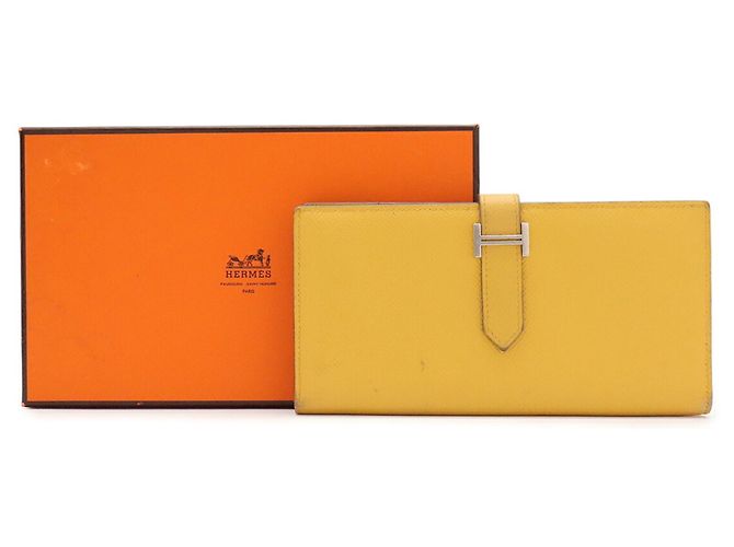 Hermès Carteira longa bi-fold Hermes Bearn Soufflé - vista 10