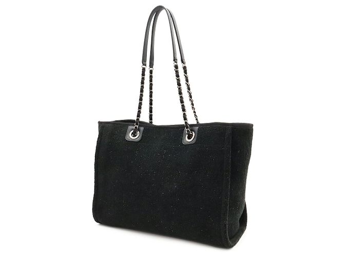 Borsa Tote Chanel Deauville Line Medium Tote MM - vista 3