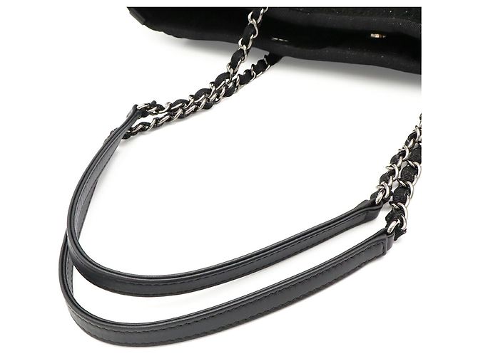Borsa Tote Chanel Deauville Line Medium Tote MM - vista 5