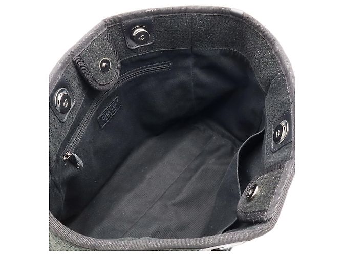 Borsa Tote Chanel Deauville Line Medium Tote MM - vista 7