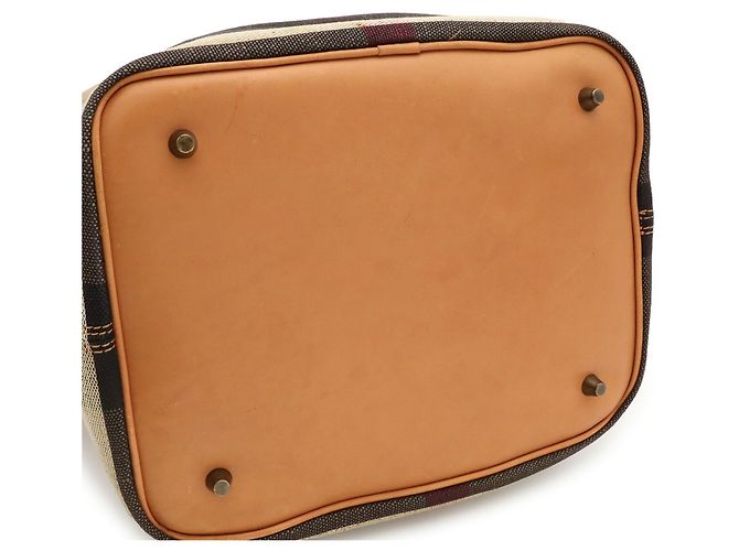 Saco de Ombro Burberry Ashby Medium Hobo Nova Check - vista 7