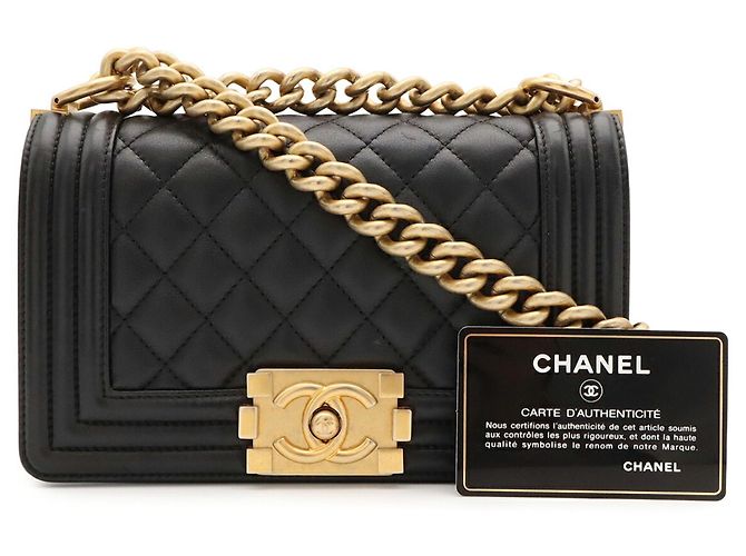 Bolso de hombro Chanel Boy Chanel 20 Matelassé Coco Mark Chain - vista 10