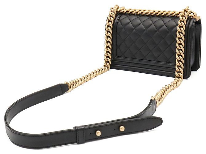 Bolso de hombro Chanel Boy Chanel 20 Matelassé Coco Mark Chain - vista 3