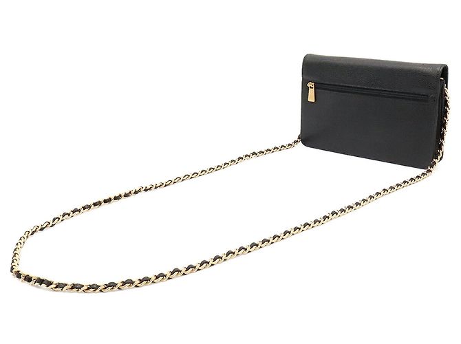 Borsa a tracolla con catena Chanel Coco Mark Wallet - vista 3