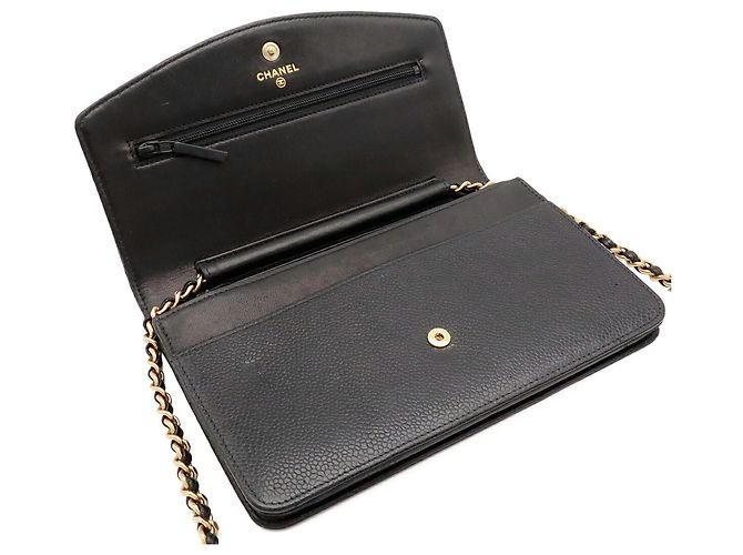 Borsa a tracolla con catena Chanel Coco Mark Wallet - vista 7