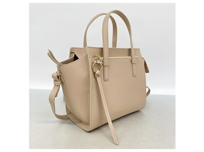 Salvatore Ferragamo Gancini Lederhandtasche - Ansicht 2