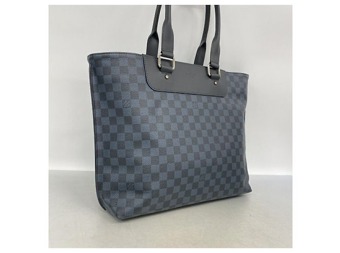 Borsa Louis Vuitton Damier Cobalt Cabas Voyage - vista 2