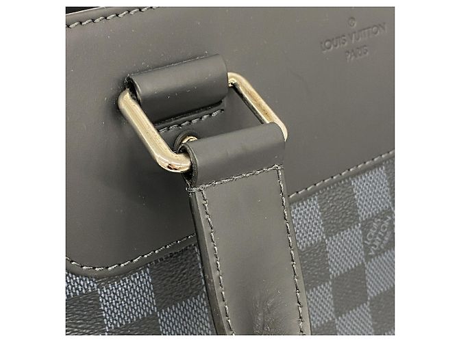 Borsa Louis Vuitton Damier Cobalt Cabas Voyage - vista 7