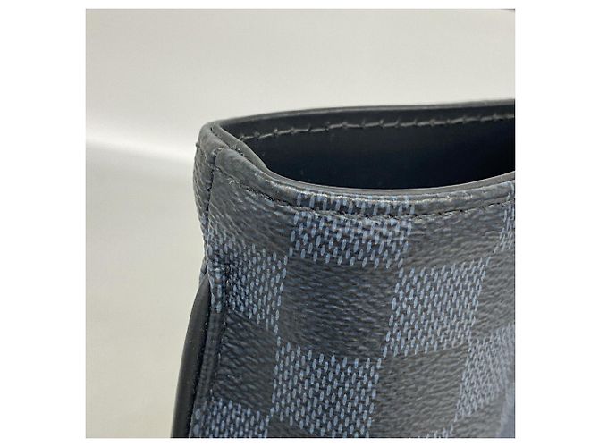Borsa Louis Vuitton Damier Cobalt Cabas Voyage - vista 9