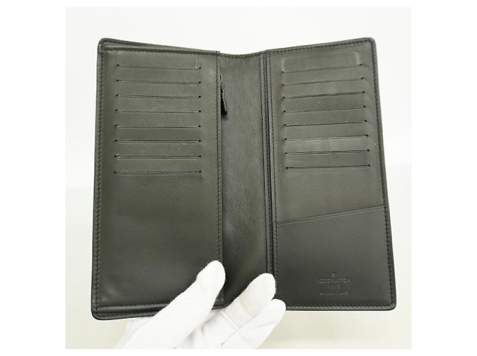 Louis Vuitton Monogram Shadow Portefeuille Brazza Long Wallet M62900 - vista 3