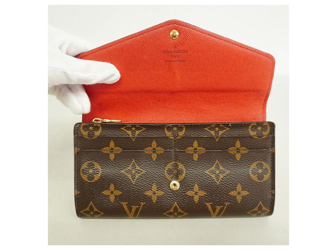 Louis Vuitton Monogram Portefeuille Sarah Long Wallet - view 10