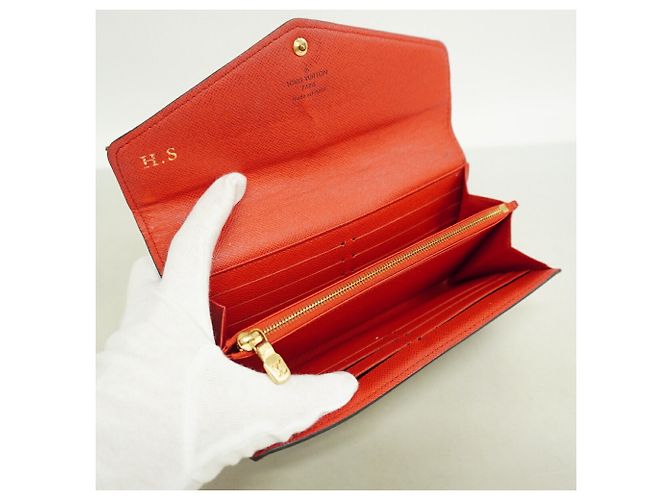 Louis Vuitton Monogram Portefeuille Sarah Long Wallet - view 3