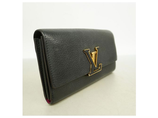 Louis Vuitton Long Wallet in Noir - view 2