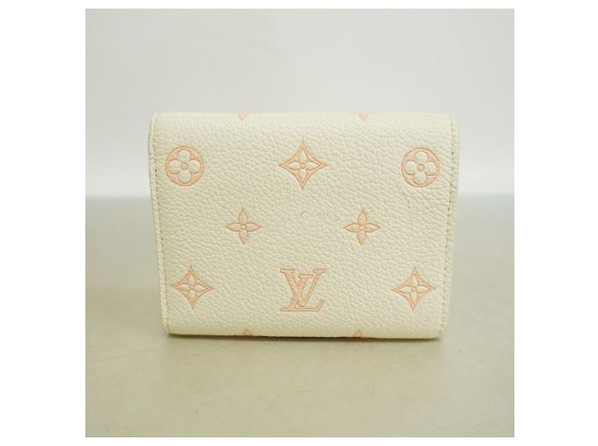 Portafoglio Louis Vuitton Tri-fold in Peach - vista 8
