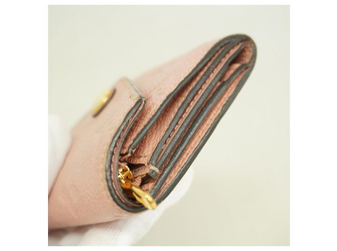 Louis Vuitton Tri-Fold Wallet in Rose Poudre - view 8