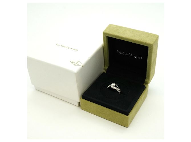 Van Cleef & Arpels Couture Bandring aus Platin und Diamanten - Ansicht 7