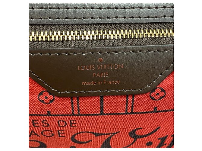 Bolso Tote Louis Vuitton Damier Neverfull MM - vista 5