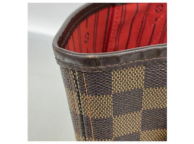 Bolso Tote Louis Vuitton Damier Neverfull MM - vista 6