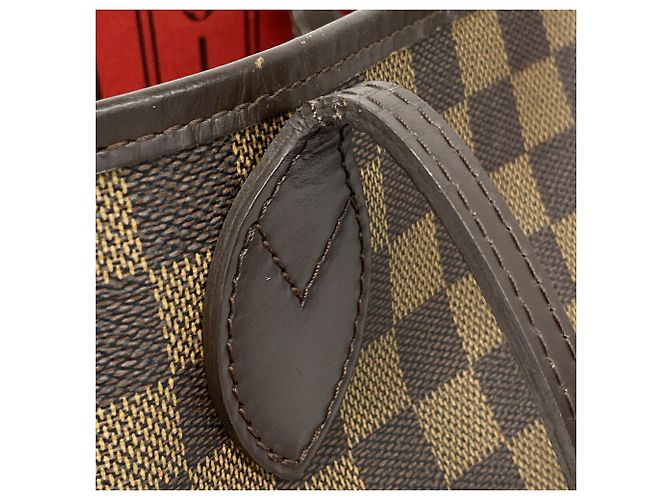 Bolso Tote Louis Vuitton Damier Neverfull MM - vista 7