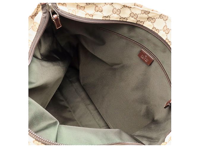 Borsa Tote GUCCI GG Nylon Sherry Line - vista 9